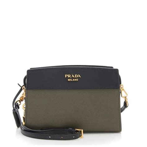 prada bicolor camera bag saffiano|saffiano leather tote.